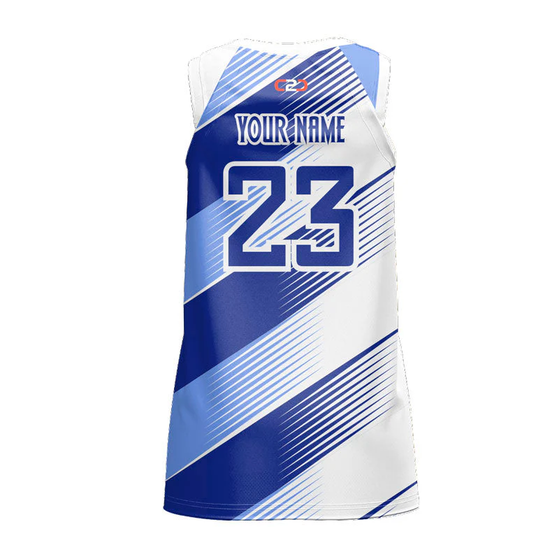 Custom Force Ladies Slimfit Hp Split Basketball Singlet - Image 3