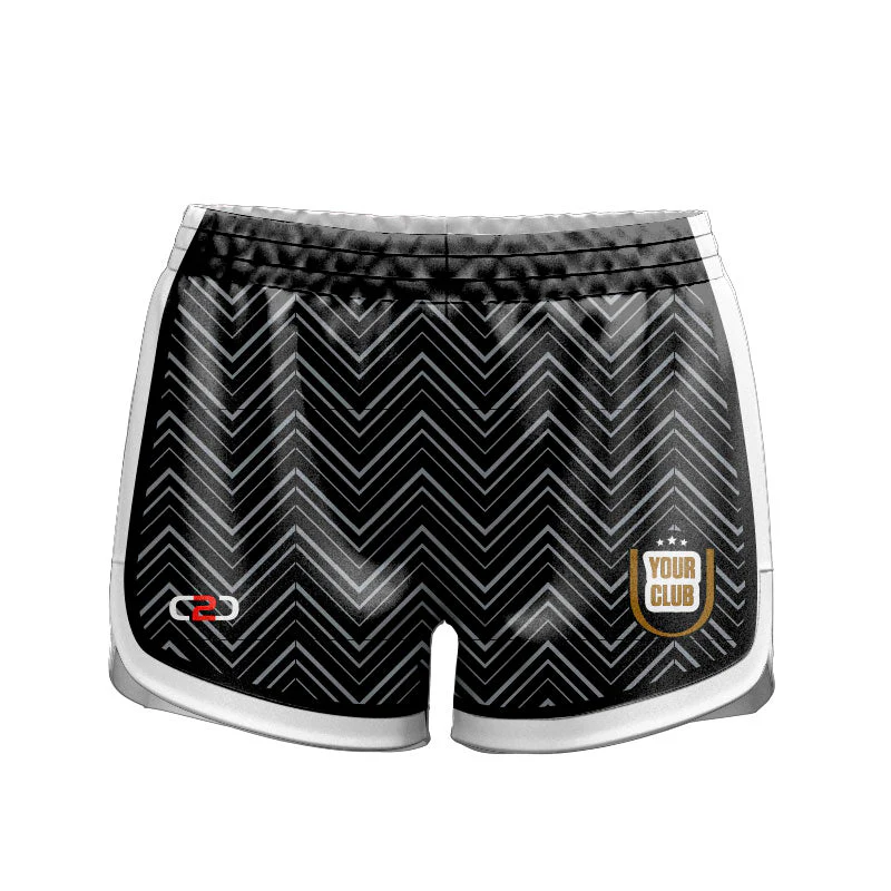 Nets SlimFit HP Ladies Girls High Thigh Curve Shorts Design Your Own Custom