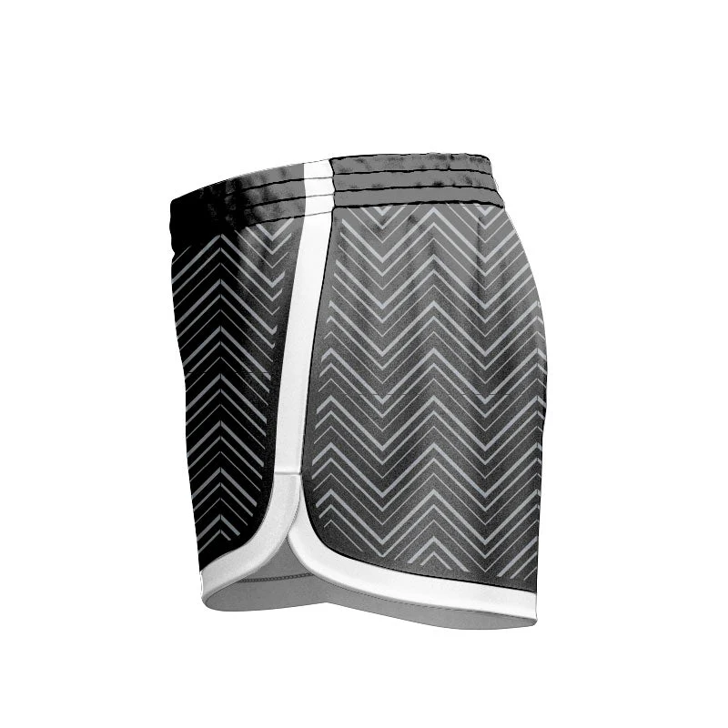 Nets SlimFit HP Ladies Girls High Thigh Curve Shorts Design Your Own Custom - Image 2
