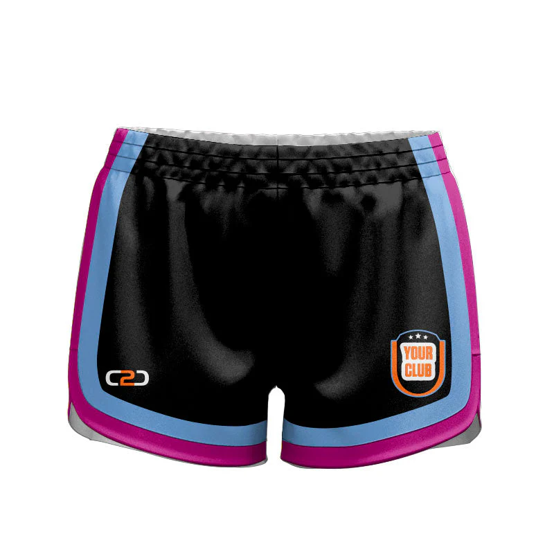 FIESTA SlimFit HP Ladies Girls High Thigh Curve Shorts Design Your Own Custom