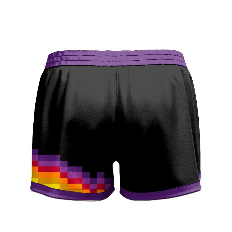 Valley SlimFit HP Ladies Girls High Thigh Curve Shorts Design Your Own Custom - Image 3