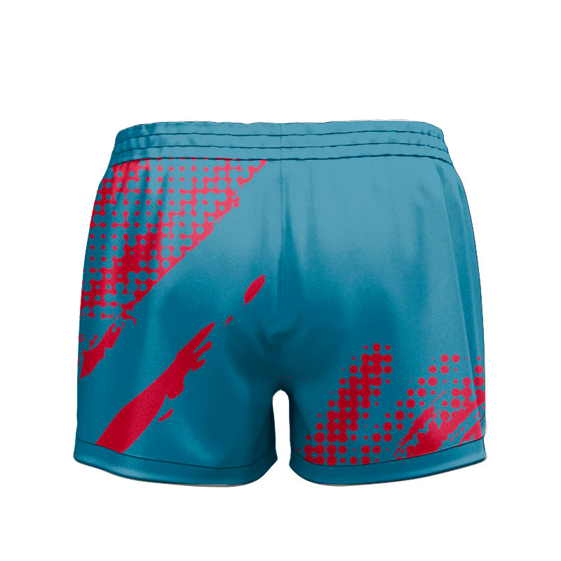 West SlimFit HP Ladies Girls High Thigh Curve Shorts Design Your Own Custom - Image 3