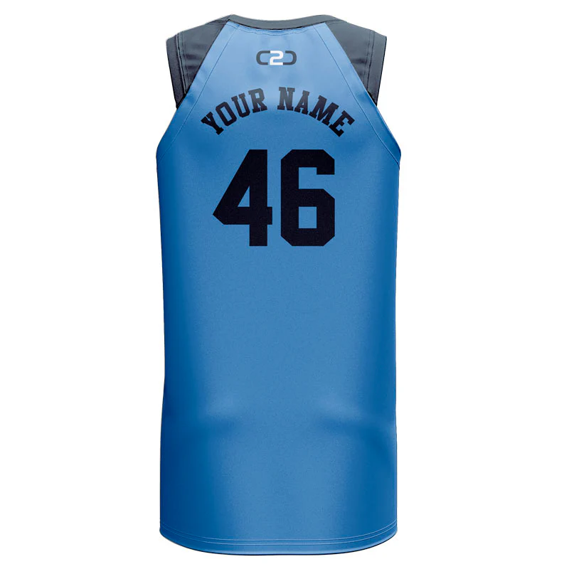 Custom Pacific Slimfit Hp Split Basketball Singlet - Image 3