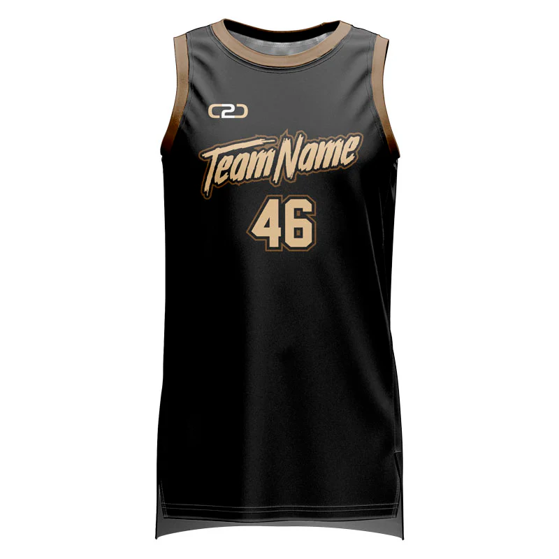 Custom Blacktop Slimfit Hp Split Basketball Singlet