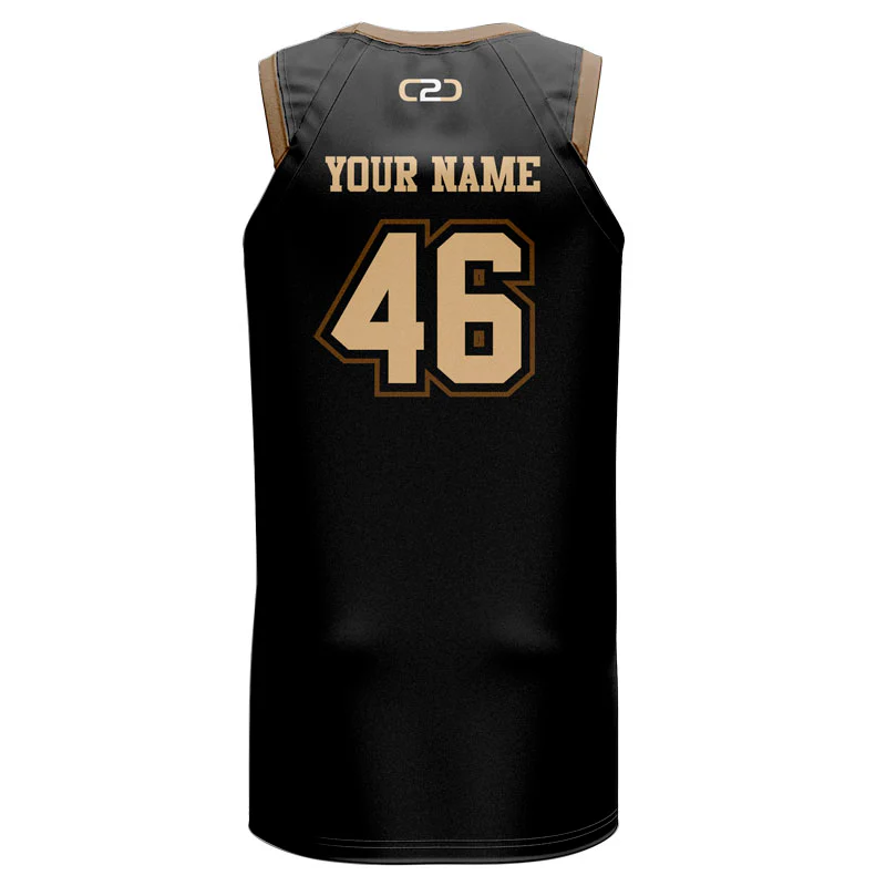Custom Blacktop Slimfit Hp Split Basketball Singlet - Image 3