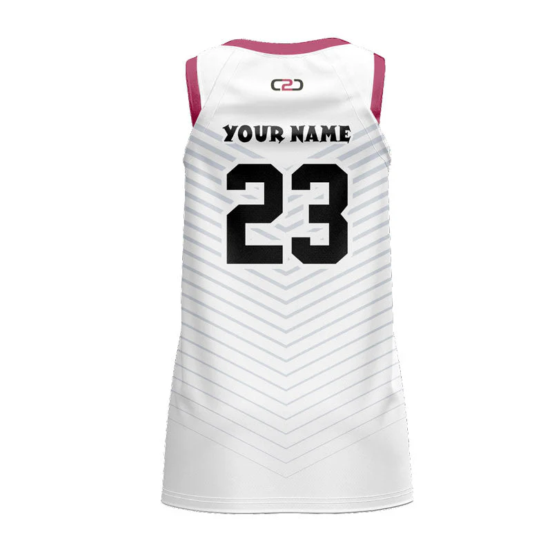 Custom Pivot Ladies Slimfit Hp Split Basketball Singlet - Image 3