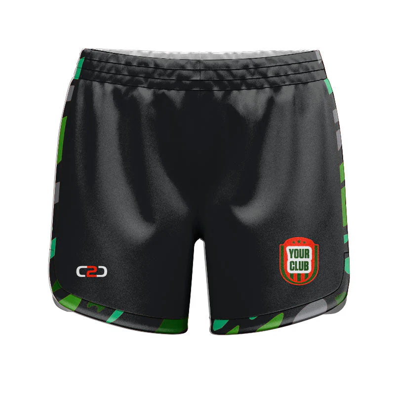 SNIPER SlimFit HP Ladies Girls Curve Shorts Pro Design Your Own Custom