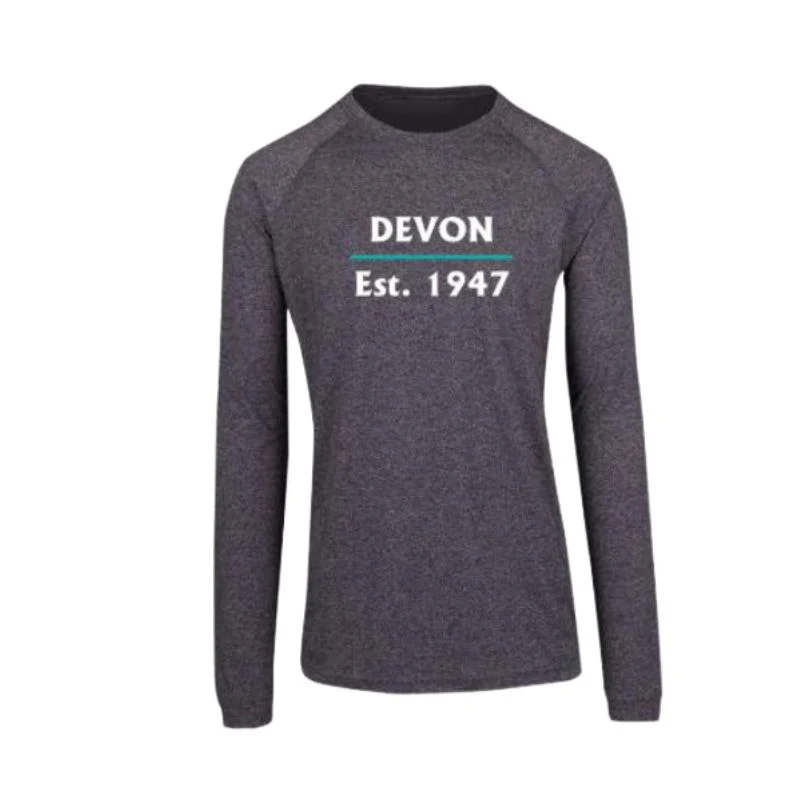 Devon Netball Supporter Long Sleeve Tee Mens