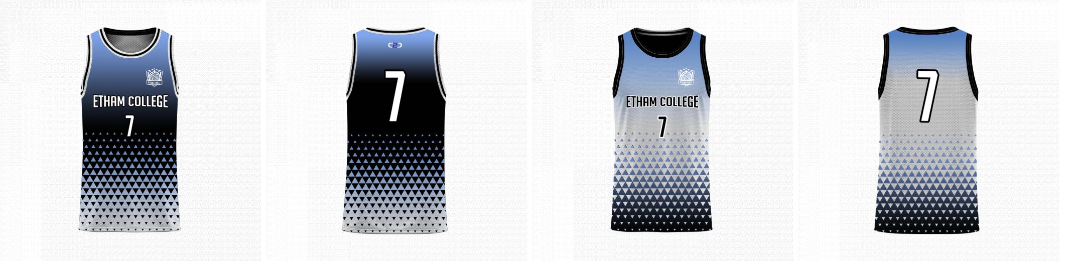 DIAMONDS Core Reversible Basketball Singlet Design Your Own