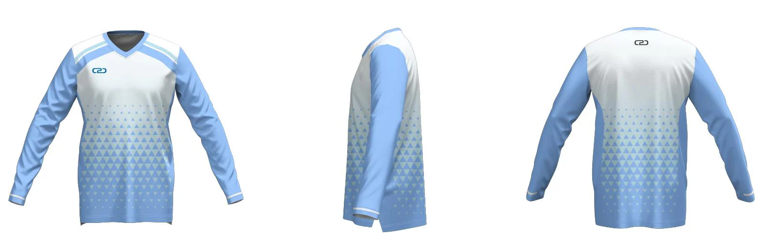 Diamonds SlimFit HP Long Sleeve V Neck Warmup Shirt Design Your Own Custom