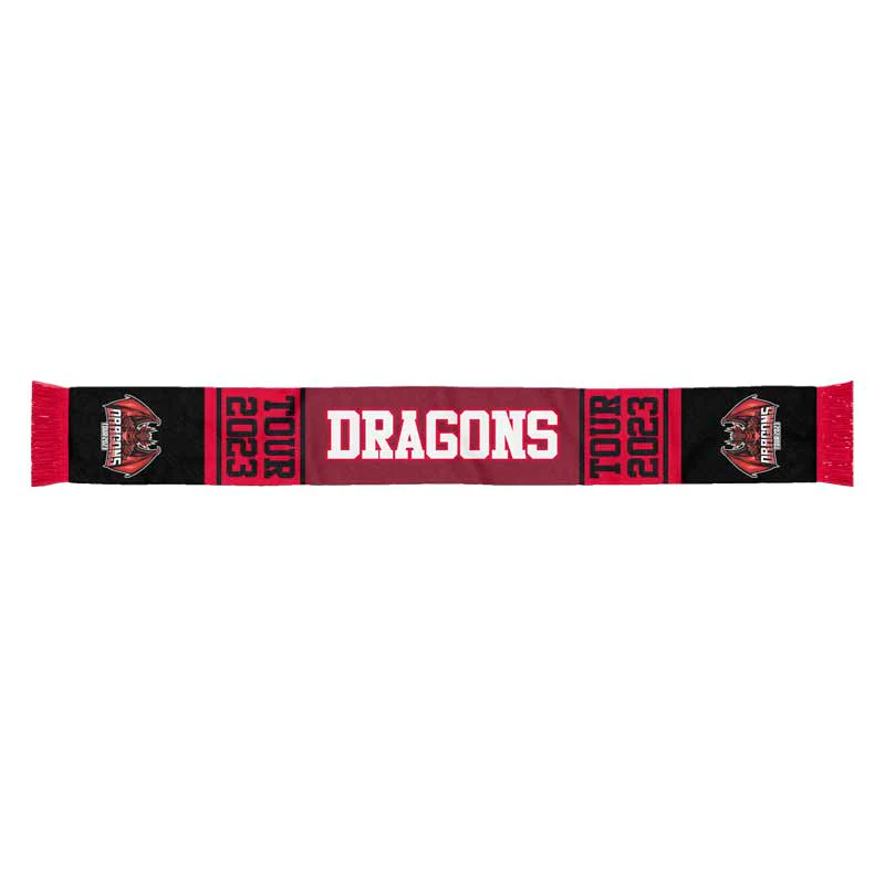 Dragons Knitted Scarf Design Your Own Custom