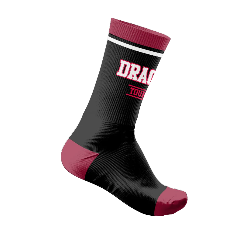 Dragons Crew Socks Design Your Own Custom MOQ 10/size - Image 2