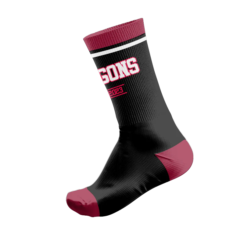 Dragons Crew Socks Design Your Own Custom MOQ 10/size - Image 3