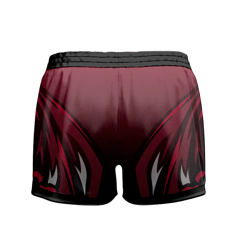 Dragons SlimFit HP Ladies Girls High Thigh Curve Shorts Design Your Own Custom - Image 3