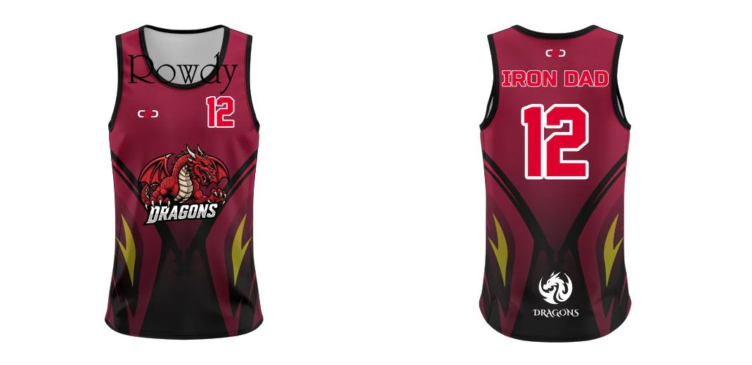 Dragons Sport Singlet Design Your Own Custom