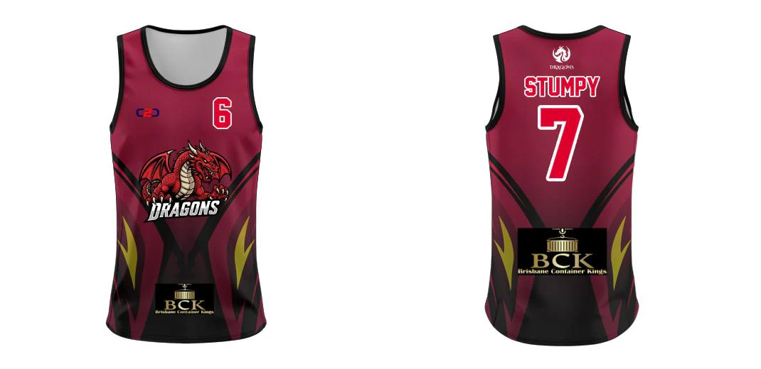 Dragons Sport Singlet Design Your Own Custom