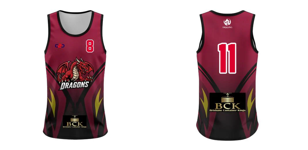Dragons Sport Singlet Design Your Own Custom