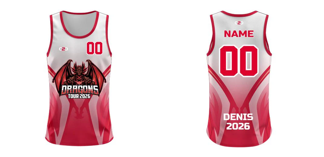 Dragons Sport Singlet Design Your Own Custom