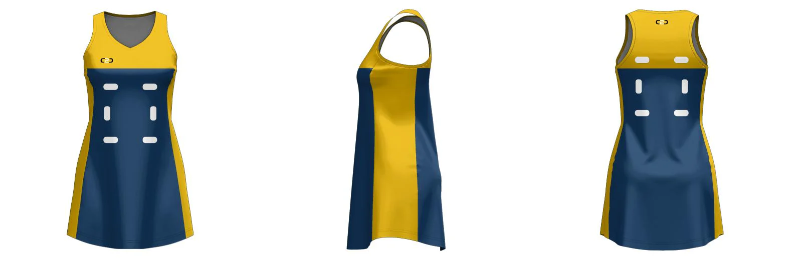 Dream Core Fusion Netball Dress V Neck Custom Design Your Own