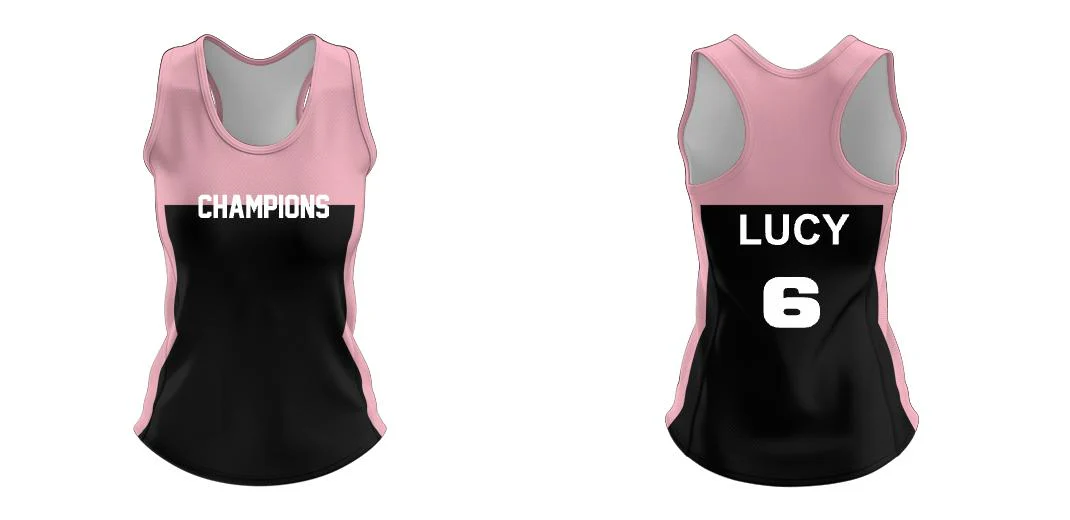 Dream Sport Singlet Ladies Racerback Design Your Own Custom