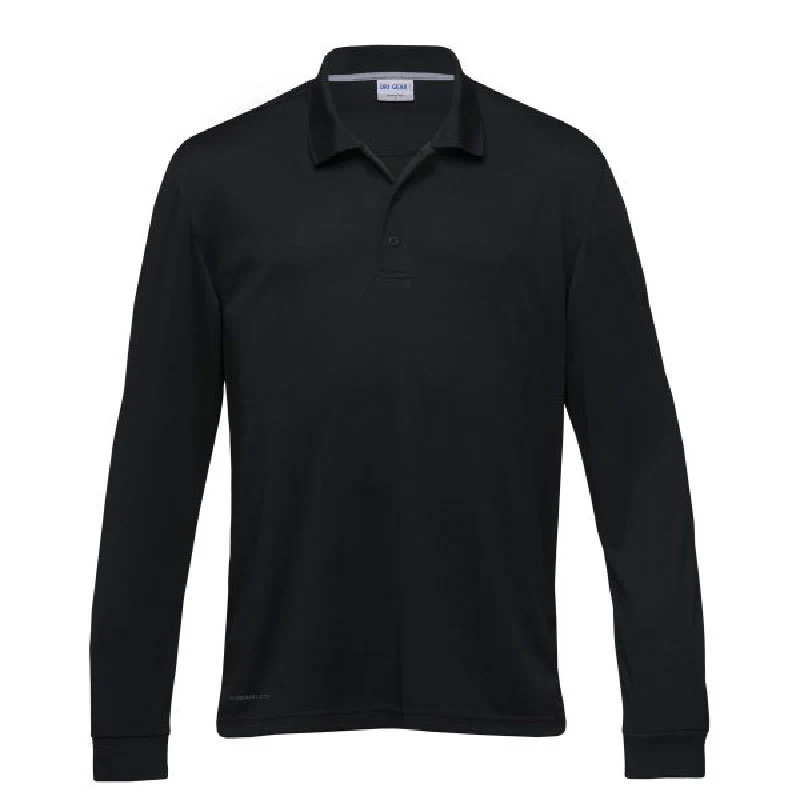 Dri Gear Long Sleeve Axis Polo Mens - Image 2