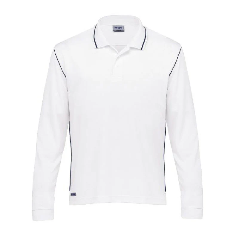 Dri Gear Long Sleeve Hype Polo Mens - Image 2