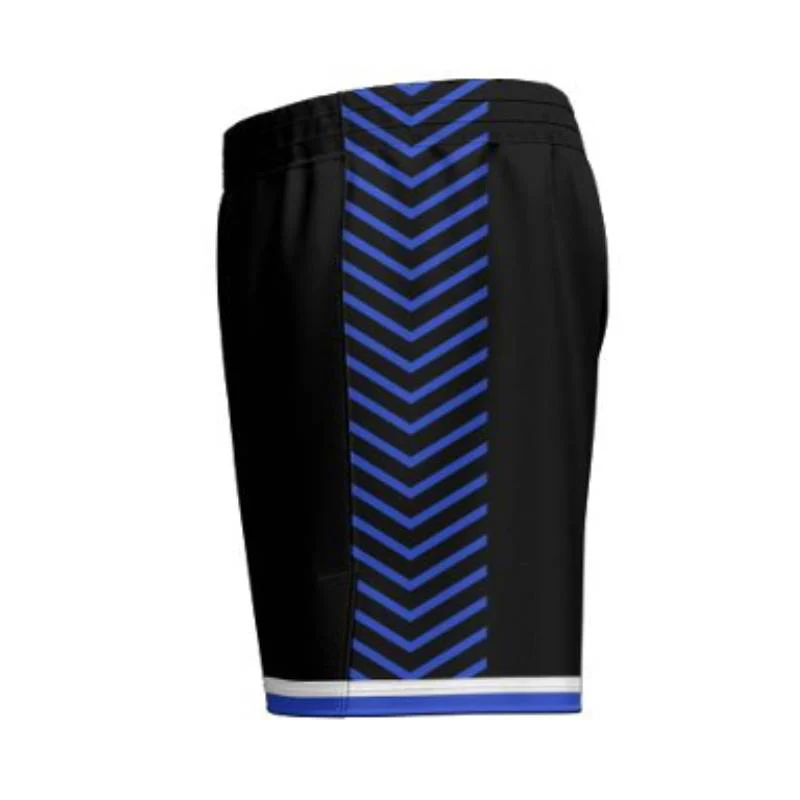 Dribble Pass Shoot HP Split Pro Shorts Black Royal - Image 2
