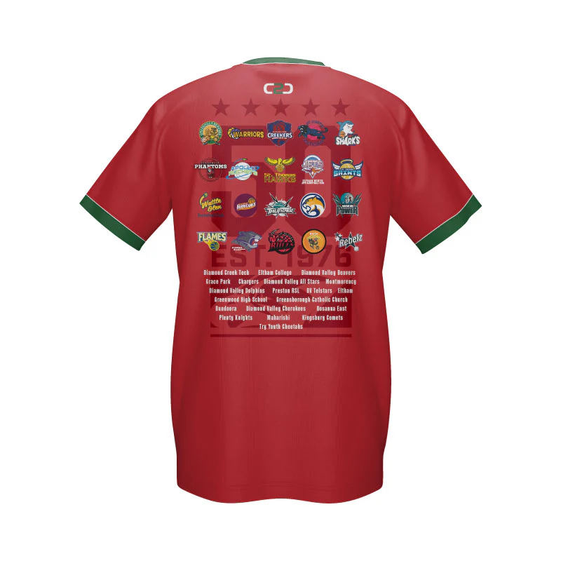 DVBA 50th Anniversary Club Short Sleeve Tee - Image 2