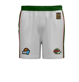 DVBA (Diamond Valley Basketball Association) Big V Away Playing Shorts Pro White