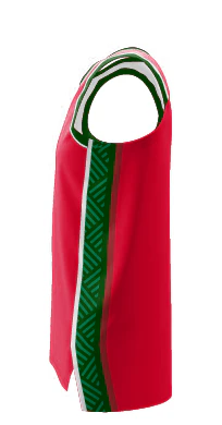 DVBA (Diamond Valley Basketball Association) NBL1 Home Ladies/Youth Playing Red Singlet - Image 3