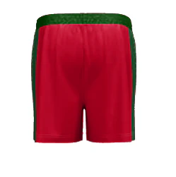 DVBA (Diamond Valley Basketball Association) NBL1 Home Ladies/Youth Red Playing Pro Shorts - Image 2