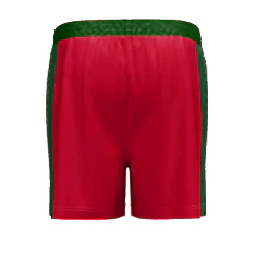 DVBA (Diamond Valley Basketball Association) NBL1 Home Youth/Mens Red Playing Pro Shorts - Image 2