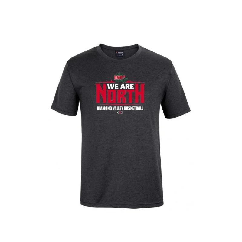 DVBA (Diamond Valley Basketball Association) We Are North Black Tee
