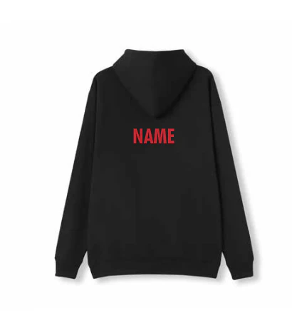 DVBA Eagles Supporter Hoodie Black - Image 2