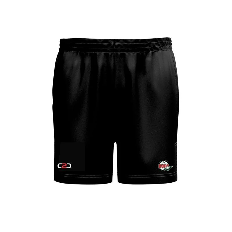 DVBA High Thigh Sport Shorts Mens Youths Black