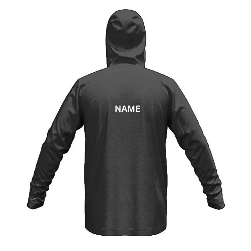 DVBA We Are North Fleece Hoodie Dark Marle Grey (private) - Image 2
