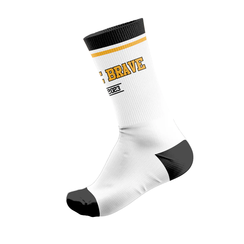Eagle Brave Crew Socks Design Your Own Custom MOQ 10/size - Image 3
