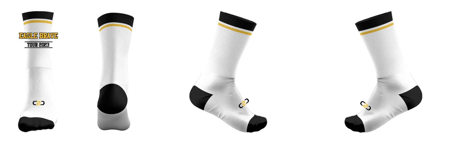 Eagle Brave Crew Socks Design Your Own Custom MOQ 10/size