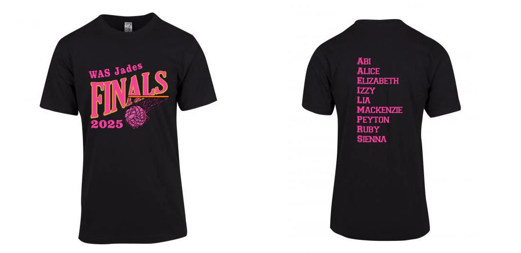 Express Victory Striker Finals Netball Tee 2