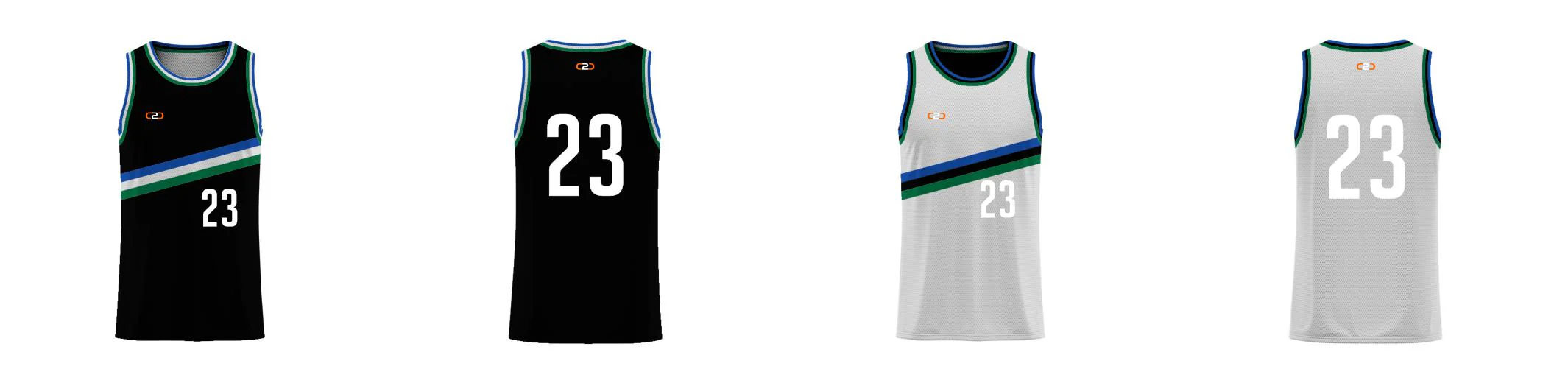 FIESTA Core Reversible Basketball Singlet Design Your Own