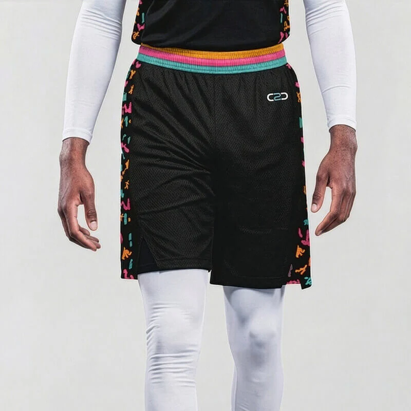 Fiesta Street Core Shorts Pro Side Panel Design Your Own Custom