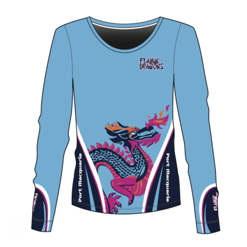 Flamin' Dragons Long Sleeve Tee