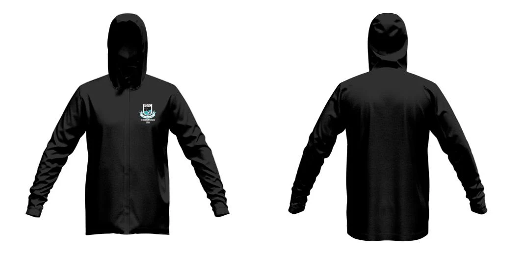 Glide SlimFit HP Tech Zip Hoodie Black