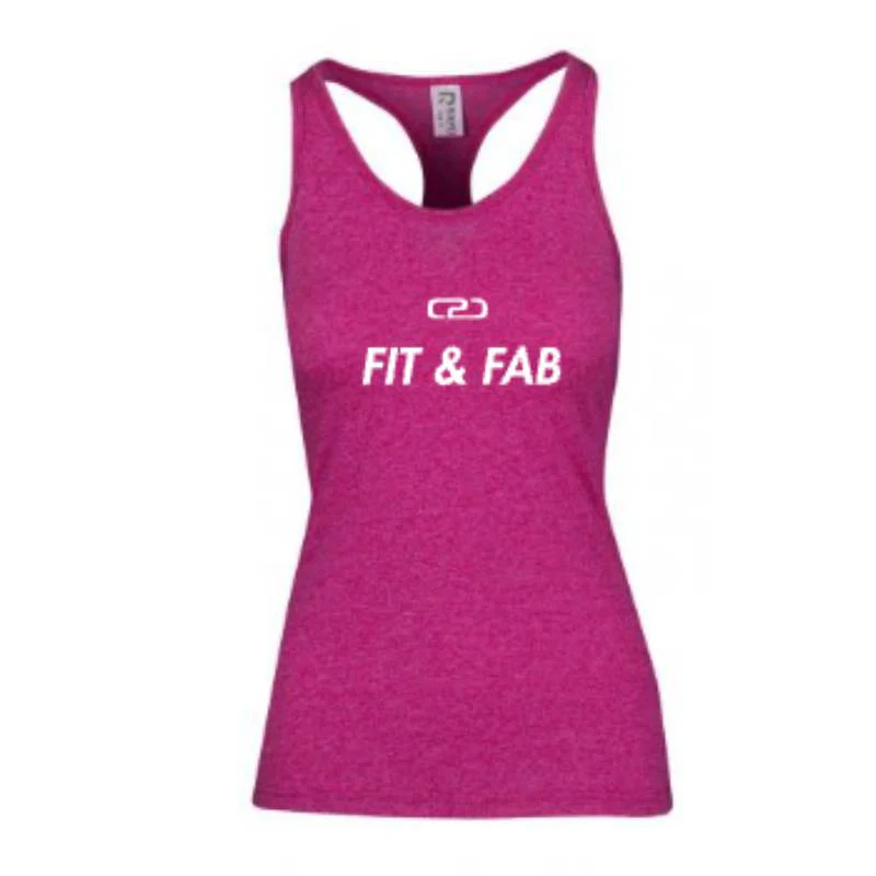 Greatness Heather Athletic T-back Singlet Ladies