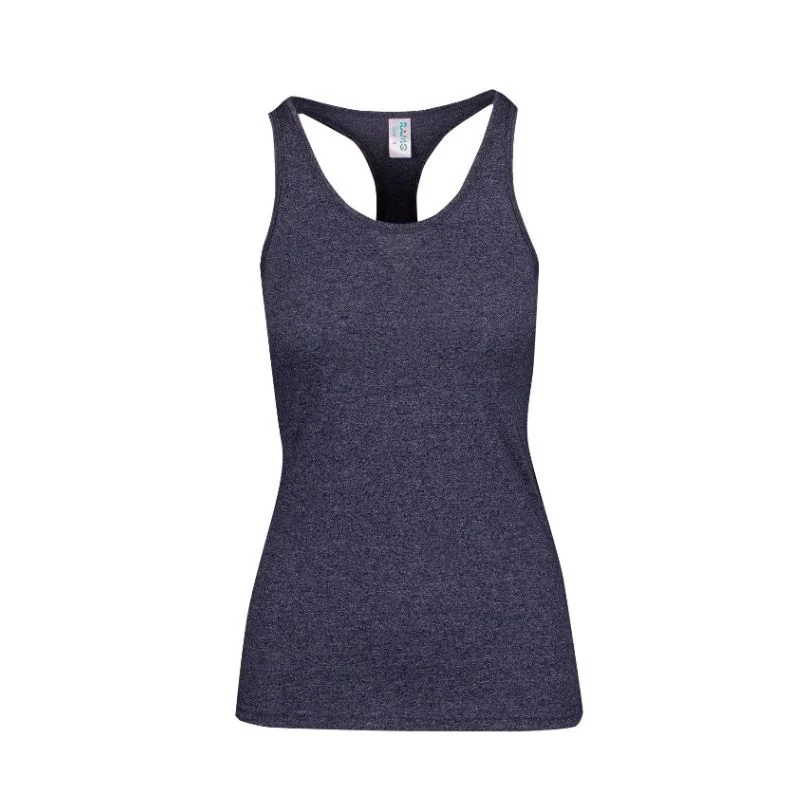 Greatness Heather Athletic T-back Singlet Ladies - Image 3