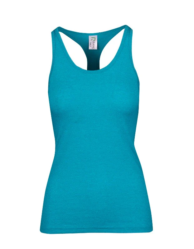 Greatness Heather Athletic T-back Singlet Ladies - Image 7