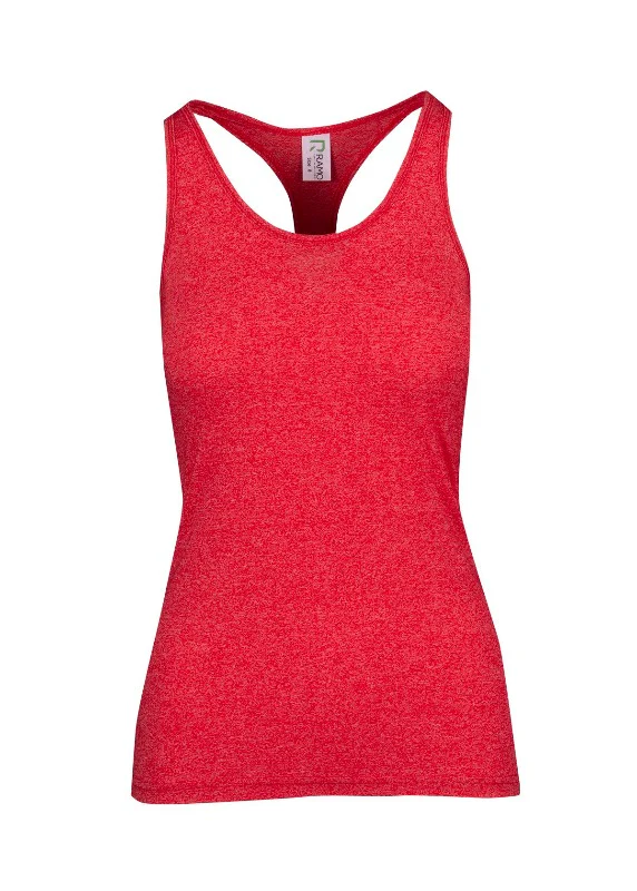 Greatness Heather Athletic T-back Singlet Ladies - Image 9