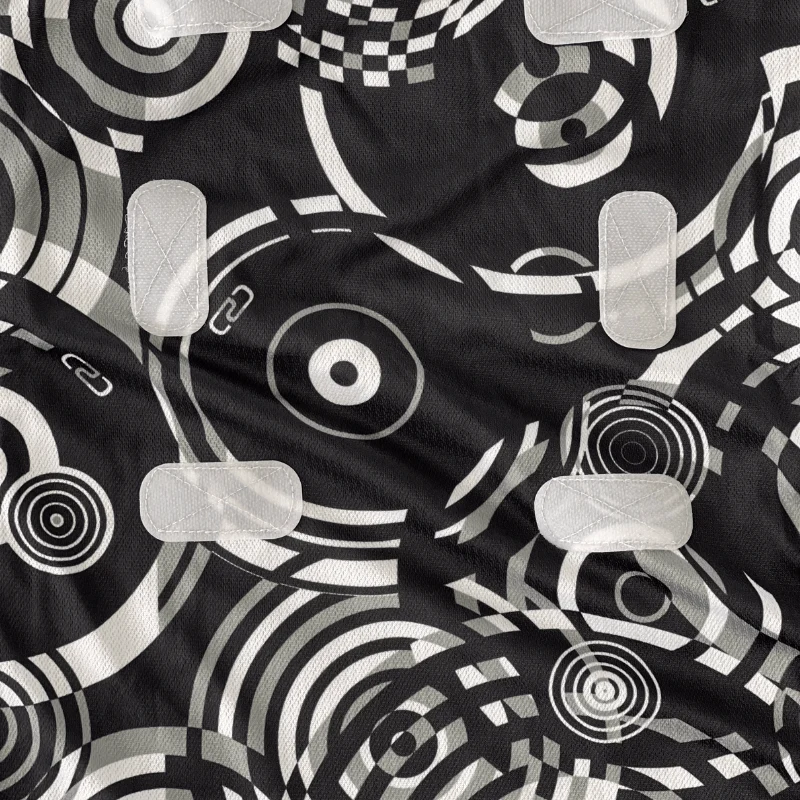 Halo Netball Dress Black/White - Image 3