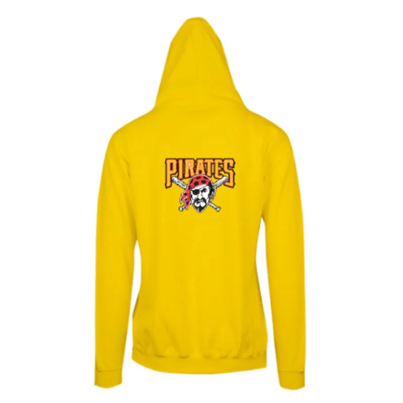 Hastings River Pirates Kangaroo Pocket Hoodie Gold - Image 2