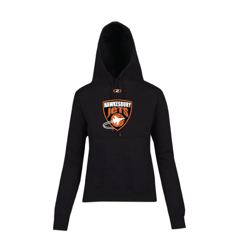 Hawkesbury Jets Black Kangaroo Pocket Hoodie - Image 2